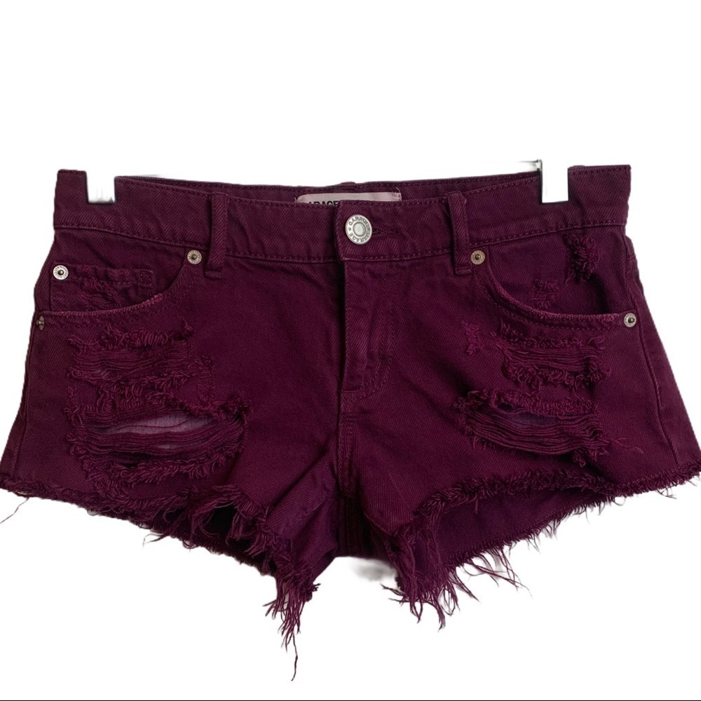 🔥 Garage  Distressed Flirty Festival Short Size 00